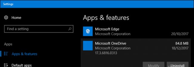 How to reinstall Microsoft OneDrive on Windows 10 - TipsMake.com