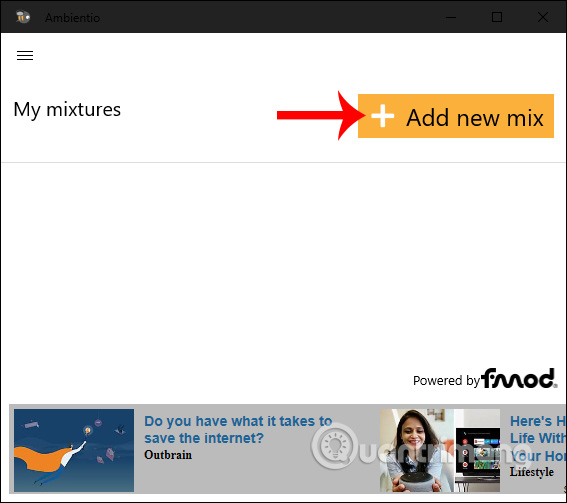 How to relax with sound on Ambientio Picture 3