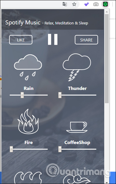 How to relax with sound on Google Chrome Picture 2