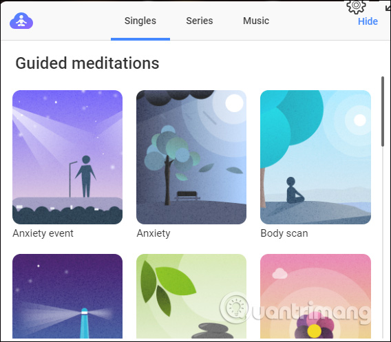 How to relax with sound on Google Chrome Picture 8