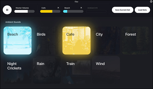 How to relax with sounds on Elpy Windows 10 Picture 1