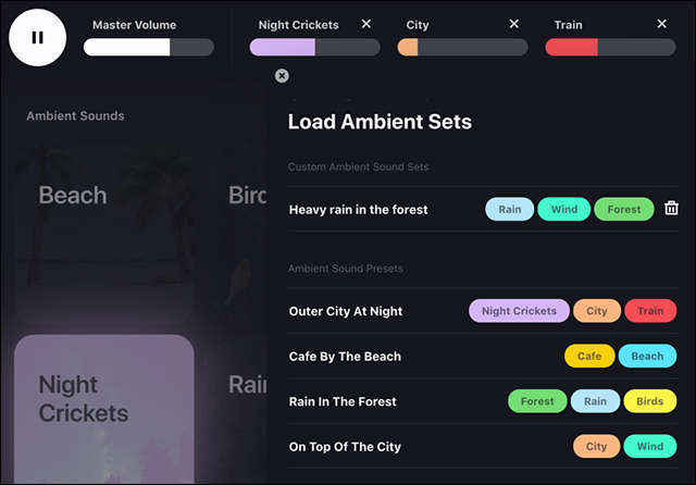 How to relax with sounds on Elpy Windows 10 Picture 3