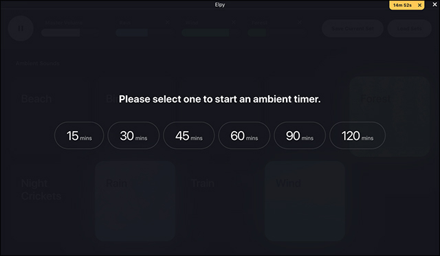 How to relax with sounds on Elpy Windows 10 Picture 4