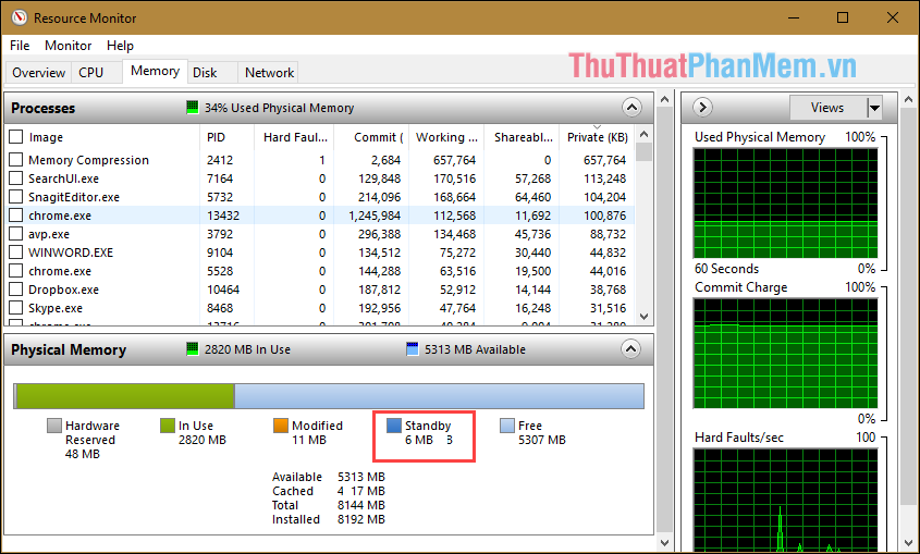 How to release RAM helps the computer run faster Picture 11