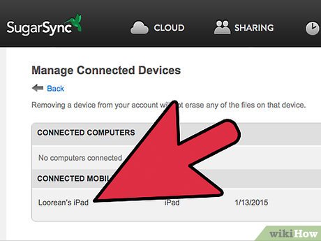 How to Remotely Wipe SugarSync Files on a Device Picture 6