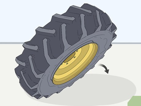 How to Remove a Tractor Tire from the Rim Picture 7