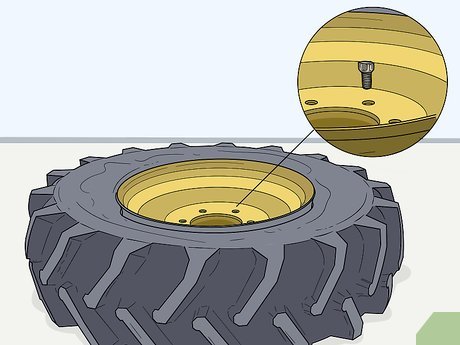 How to Remove a Tractor Tire from the Rim Picture 8