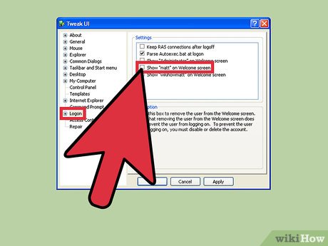 How to Remove a Username from the Windows XP Login Screen - TipsMake.com