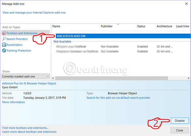 How to remove Add-ons (Extensions) on Chrome, Firefox and some other browsers Picture 12