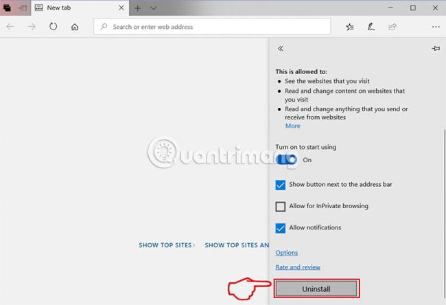 How to remove Add-ons (Extensions) on Chrome, Firefox and some other browsers Picture 16