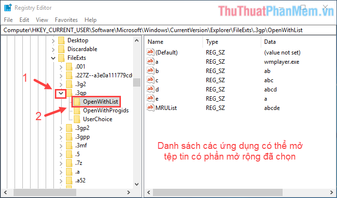 How to remove an application from the Open With list in Windows 10 Picture 3
