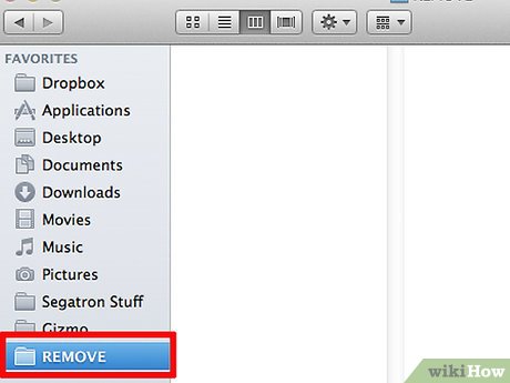 How to Remove an Item from the Finder Sidebar on a Mac Picture 2