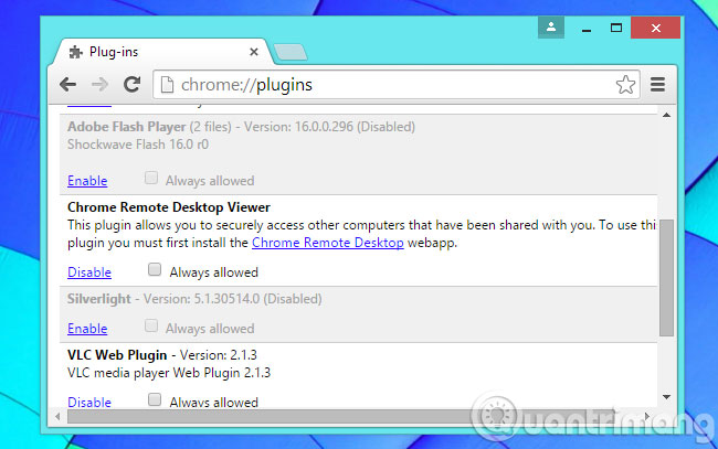 How to remove and disable Plug-ins in the browser? Picture 3