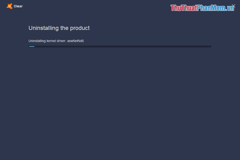How to remove Avast Free Antivirus software from the computer Picture 9