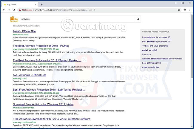How to remove Baysearch.co Picture 1