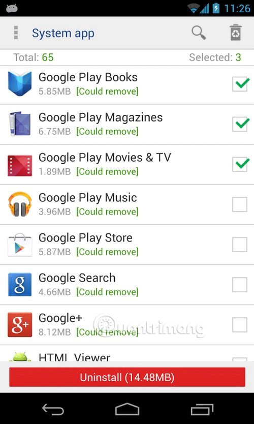 How to remove bloatware software on Android Picture 8