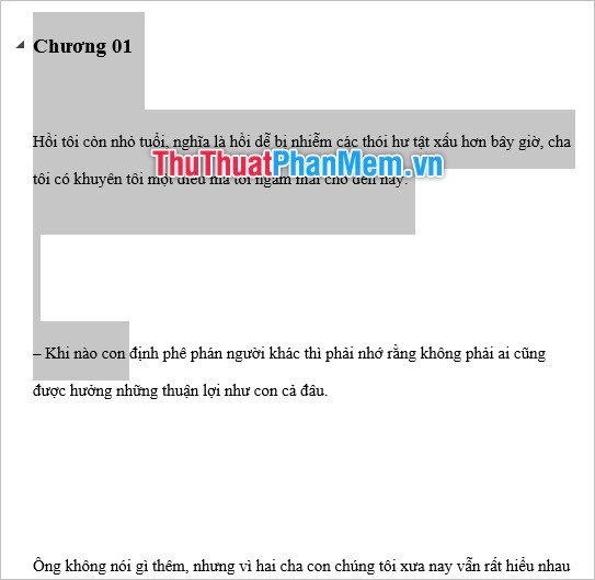How to remove extra spaces, remove extra spaces, extra lines in Word Picture 18