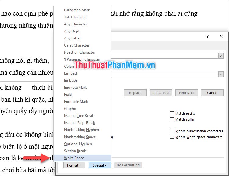 how to remove line spaces in word