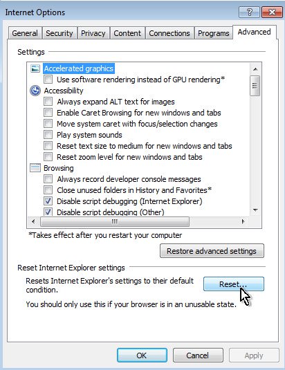 How to remove 'FindYourMaps' toolbar in Internet Explorer, Chrome and Firefox browsers Picture 20