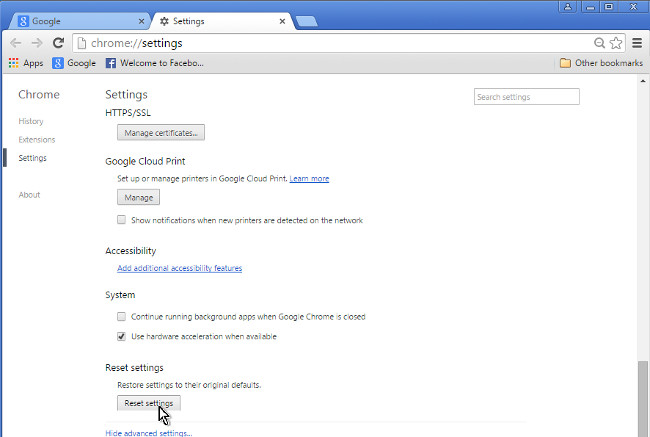 How to remove 'FindYourMaps' toolbar in Internet Explorer, Chrome and Firefox browsers Picture 24