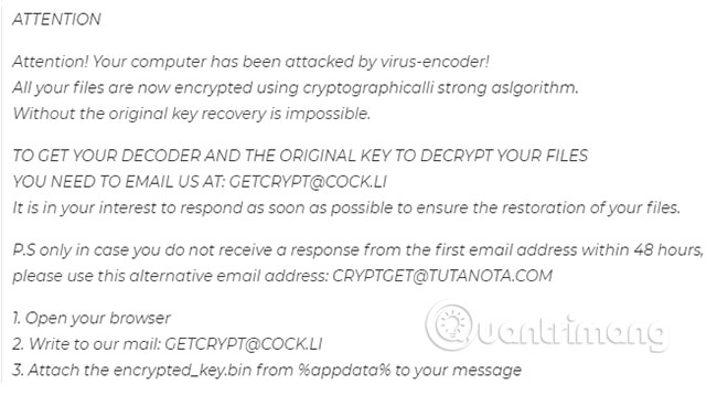 How to remove ransomware .Mogera Virus File Picture 2