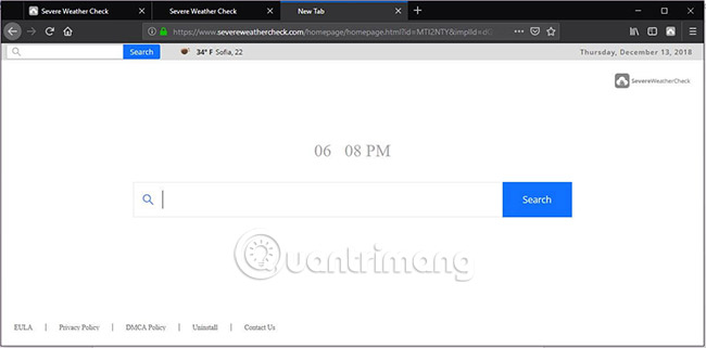 How to remove SevereWeatherCheck Picture 1
