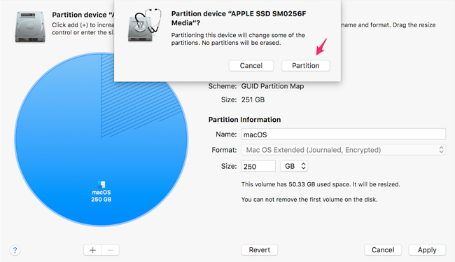How to remove the drive partition on macOS Picture 7