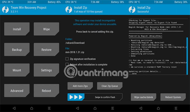 How to remove the Magisk module using TWRP Recovery Picture 6