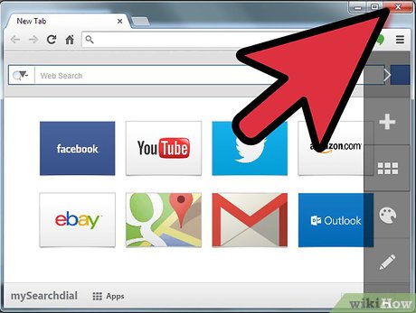 How to Remove the MySearchDial Toolbar Picture 2