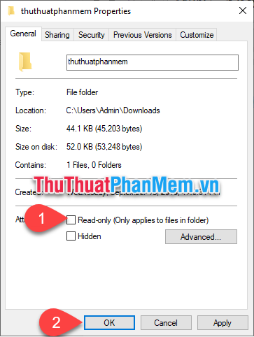How to remove the Read only property in Word, Excel Picture 8