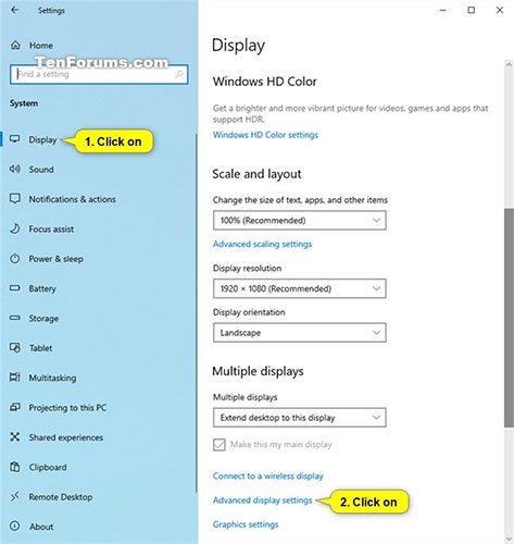 How to remove the screen from the desktop in Windows 10 Picture 1