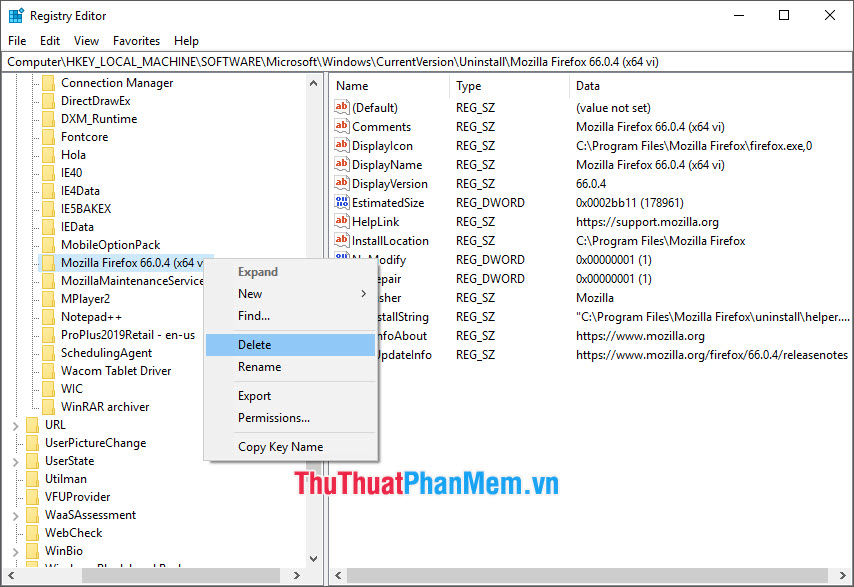 How to remove the software rooted on Windows Picture 7