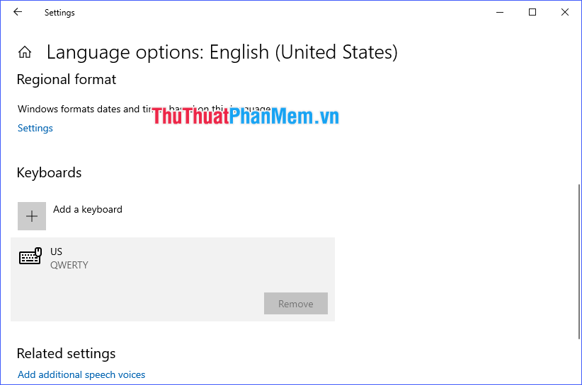 How to remove Vietnamese keyboard from Win10 Picture 9