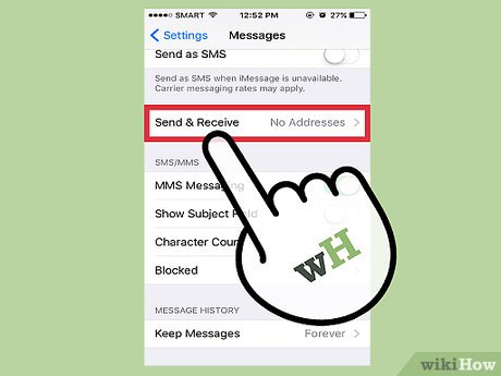 How to Remove Your Email from Apple Messages Picture 3