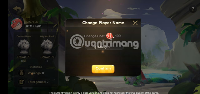 How to rename characters in Auto Chess Mobile for free Picture 6