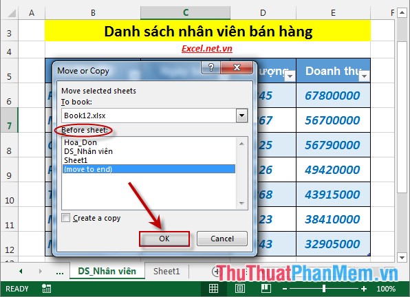 How to rename, copy and move spreadsheets in Excel Picture 9