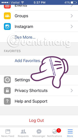 How to rename Facebook on the phone Picture 2