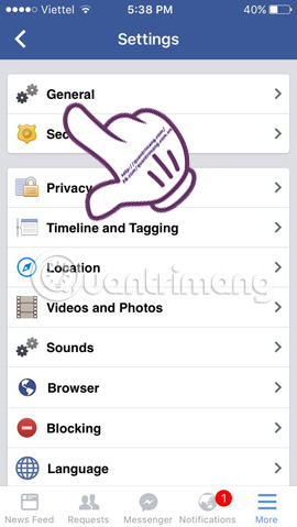 how to rename facebook page on mobile