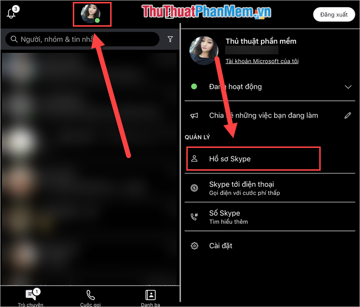 How to rename Skype, change the name displayed on Skype Picture 7