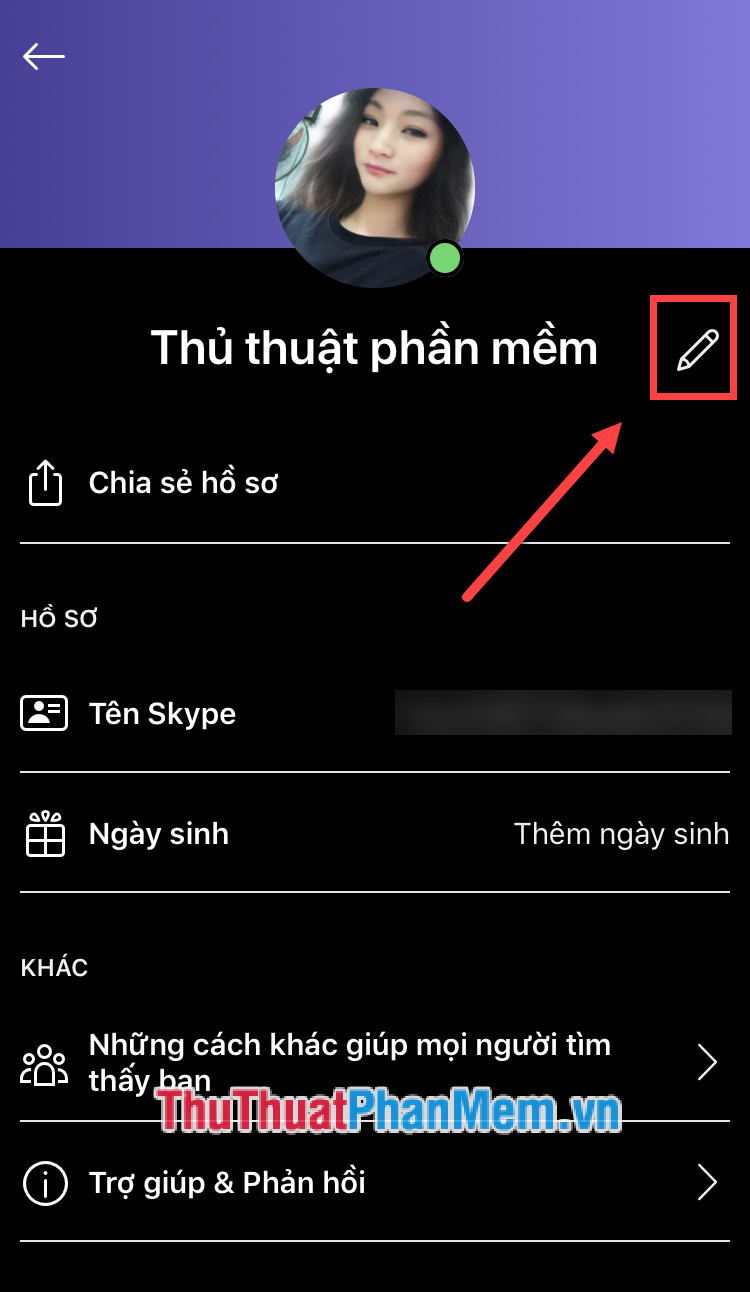 How to rename Skype, change the name displayed on Skype Picture 8