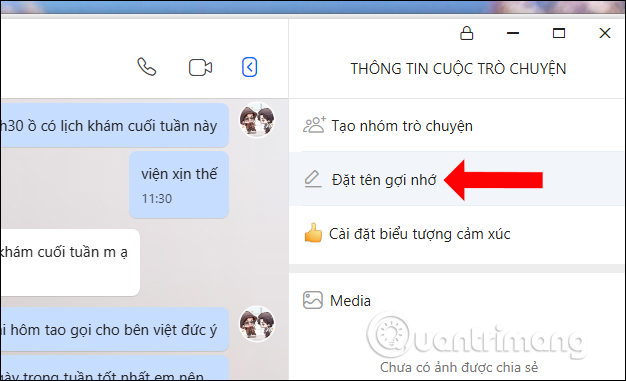 How to rename your Zalo Picture 1
