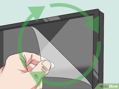 How to Repair a Scratched or Finger Printed Monitor Screen Picture 9