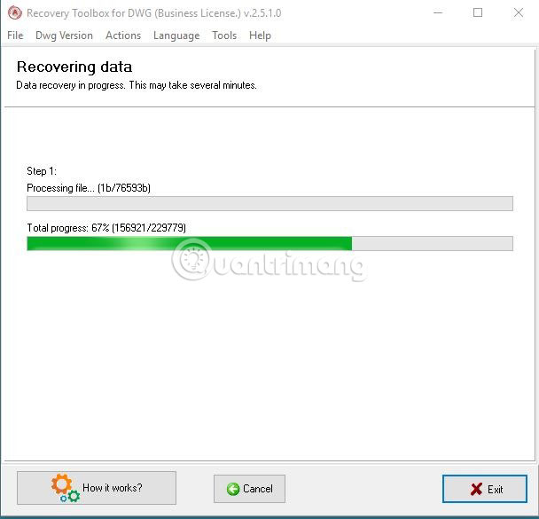 How to repair corrupted DWG files with Recovery Toolbox Picture 7