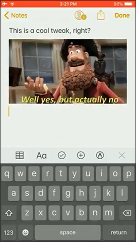 How to replace image text on iPhone Picture 8