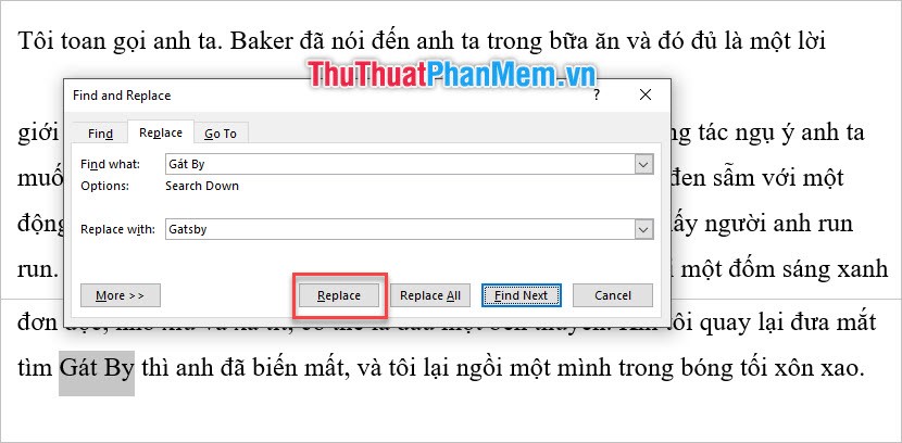 How to replace words in Word Picture 5