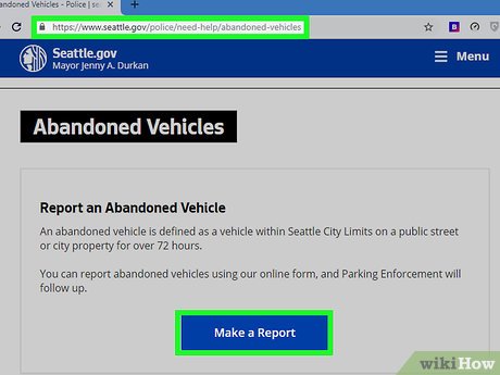 How to Report an Abandoned Vehicle Picture 5