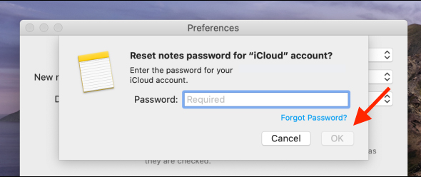How to reset Notes password on iPhone / iPad, Mac Picture 9