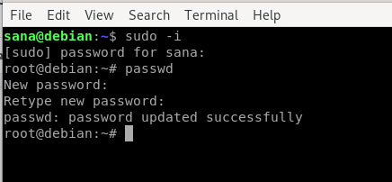 How to reset the password for sudo in Debian Picture 3
