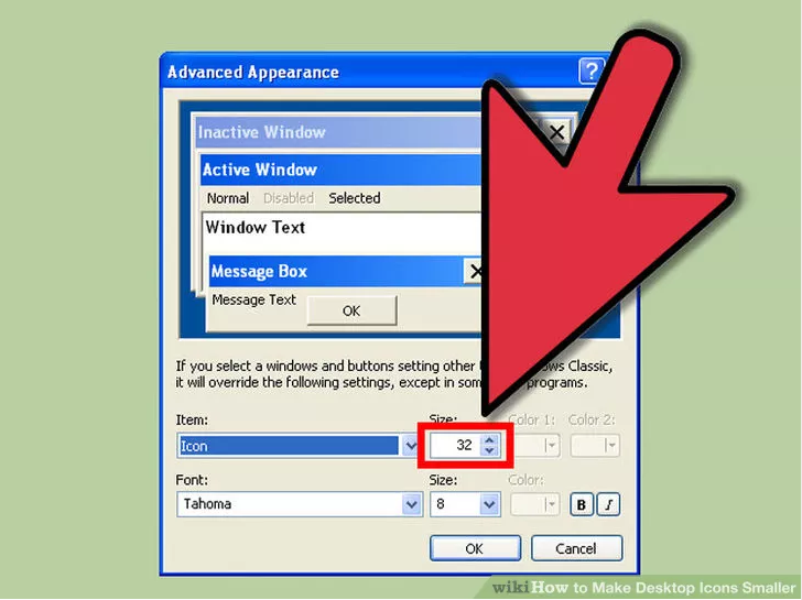 How to resize Desktop Icon on Windows? Picture 9