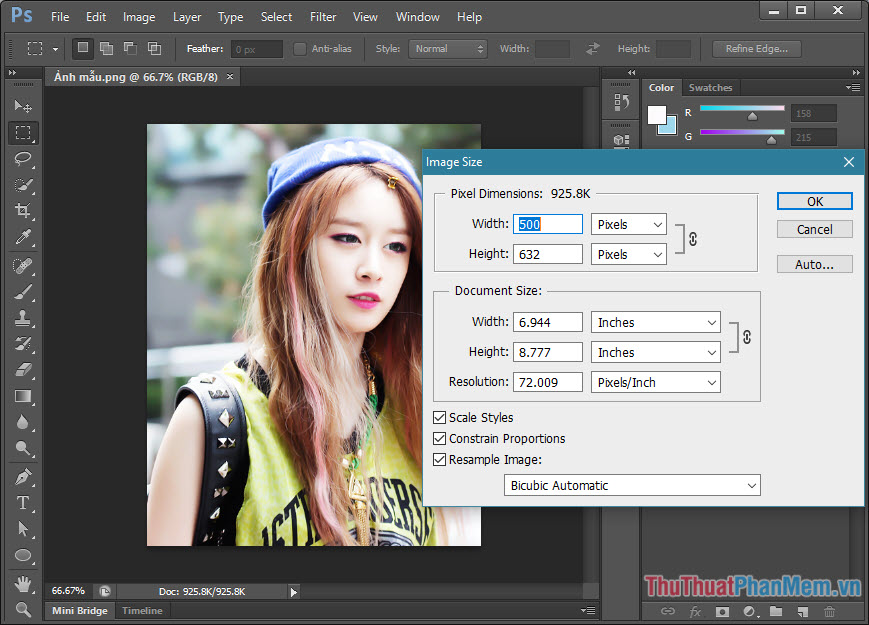How to resize photos in Photoshop Picture 3